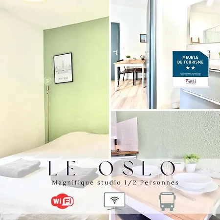 Le Oslo, A 50m De La Gare Tv Connecte+fibre *